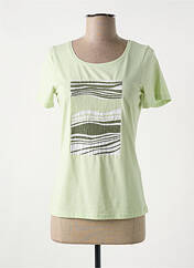 T-shirt vert JULIE GUERLANDE pour femme seconde vue