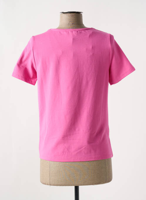 Top manches courtes manches courtes rose JULIE GUERLANDE femme
