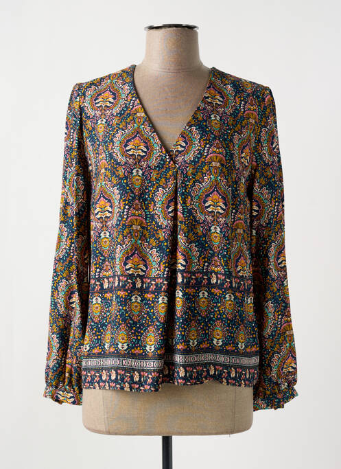 Blouse marron JULIE GUERLANDE pour femme