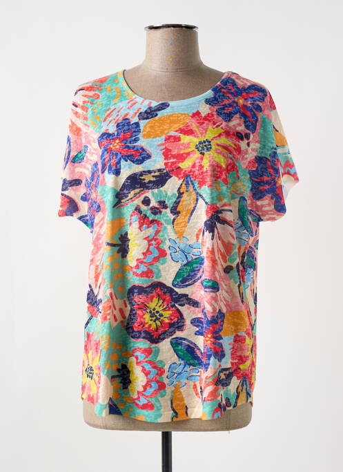 T-shirt rose JULIE GUERLANDE pour femme