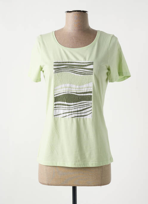 T-shirt vert JULIE GUERLANDE pour femme