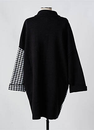Gilet manches longues stretch noir KARIN HERTZ femme