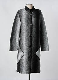 Gilet manches longues stretch gris KARIN HERTZ femme