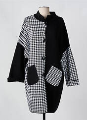 Gilet manches longues noir KARIN HERTZ pour femme seconde vue