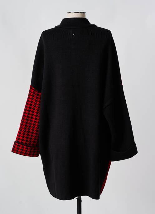 Gilet manches longues stretch rouge KARIN HERTZ femme