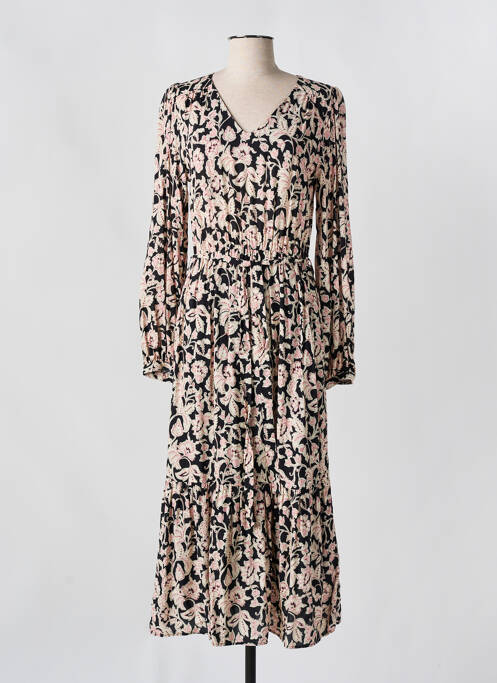 Robe longue noir C'EST BEAU LA VIE pour femme