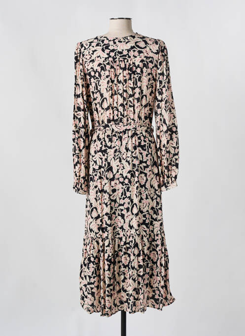 Robe longue noir C'EST BEAU LA VIE pour femme