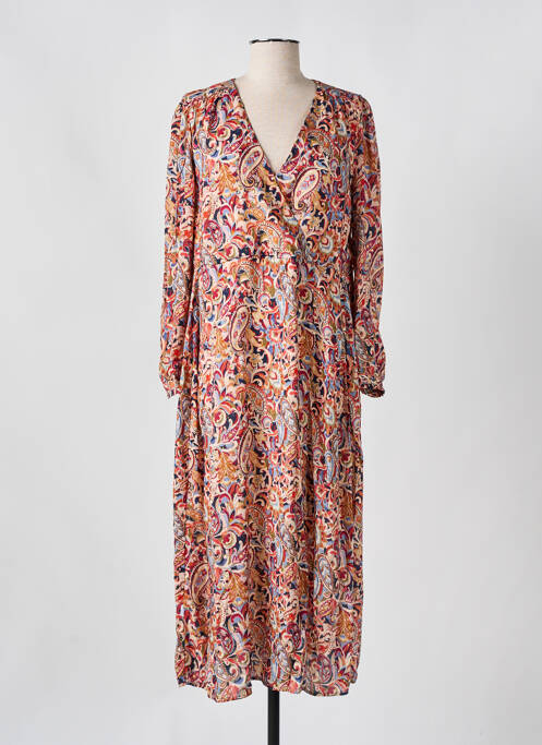 Robe longue orange JULIE GUERLANDE pour femme