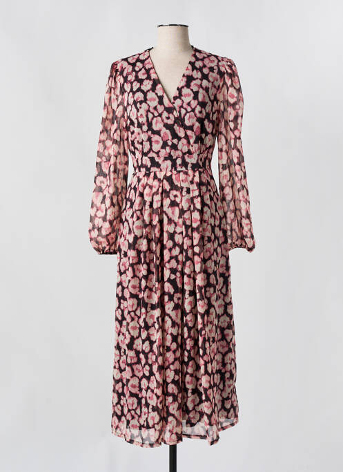 Robe longue rose JULIE GUERLANDE pour femme