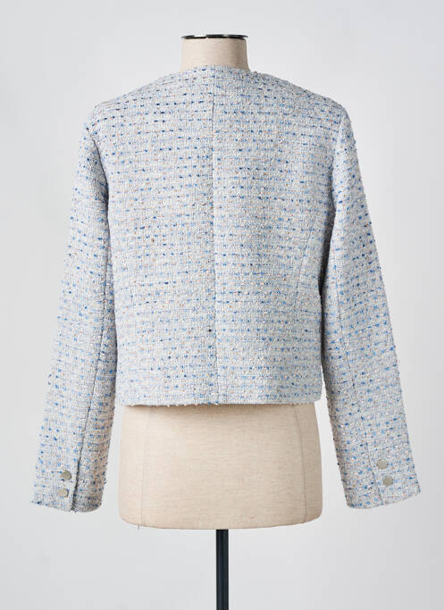 Veste chic bleu JULIE GUERLANDE pour femme