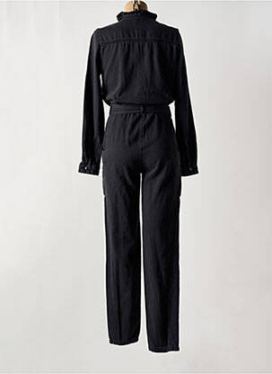 Combi-pantalon manches longues noir C'EST BEAU LA VIE femme