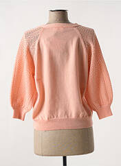 Gilet manches longues orange JULIE GUERLANDE pour femme seconde vue