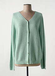Gilet manches longues vert JULIE GUERLANDE pour femme seconde vue