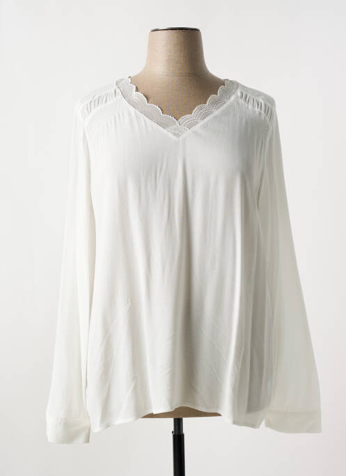 Blouse blanc JULIE GUERLANDE pour femme