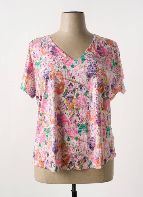 Top rose JULIE GUERLANDE pour femme