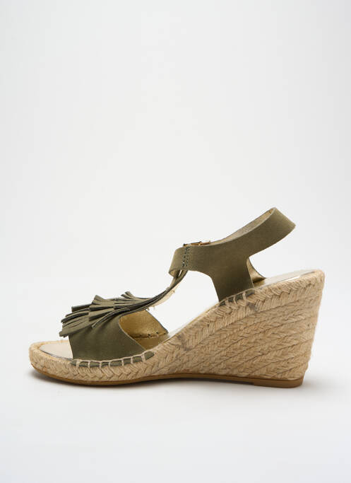 Espadrilles vert SEE YOU JANE pour femme