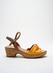 Sandales/Nu pieds jaune ADIGE pour femme seconde vue
