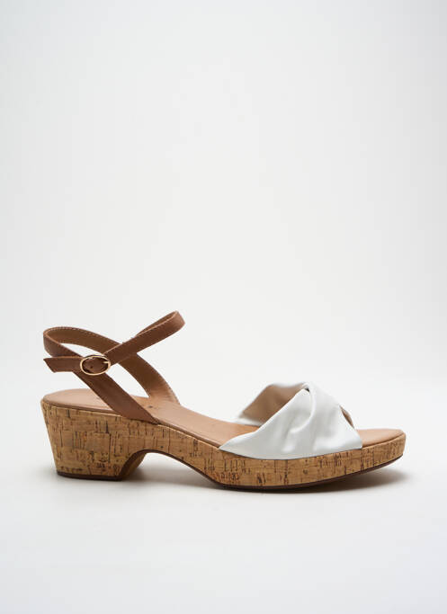 Sandales/Nu pieds blanc ADIGE pour femme