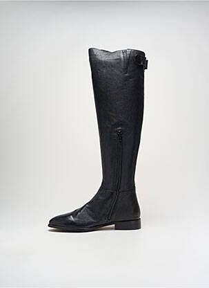Cuissardes tissage satiné talon plat jusqu'à 3cm noir JB MARTIN femme