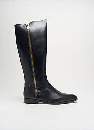 Bottes matière lisse talon plat jusqu'à 3cm noir JB MARTIN femme