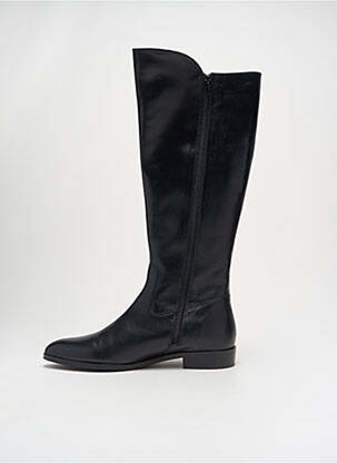 Bottes matière lisse talon plat jusqu'à 3cm noir JB MARTIN femme