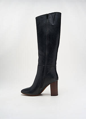 Bottes tissage satiné talon de 7 à 9cm noir JB MARTIN femme