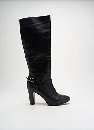 Bottes matière lisse talon de 7 à 9cm noir JB MARTIN femme