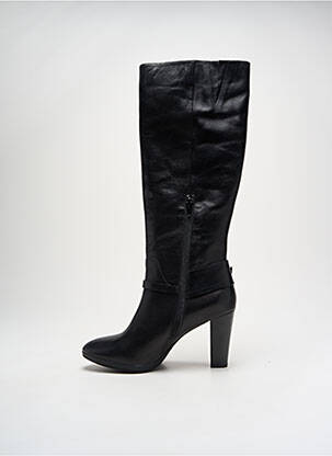 Bottes matière lisse talon de 7 à 9cm noir JB MARTIN femme