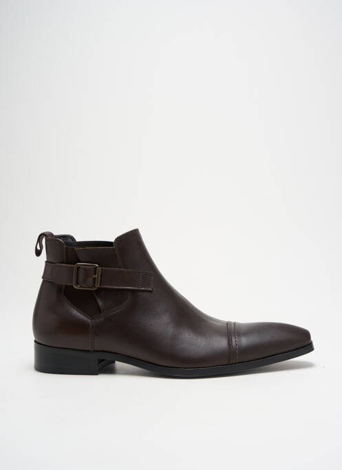 Bottines/Boots marron HEXAGONE pour femme