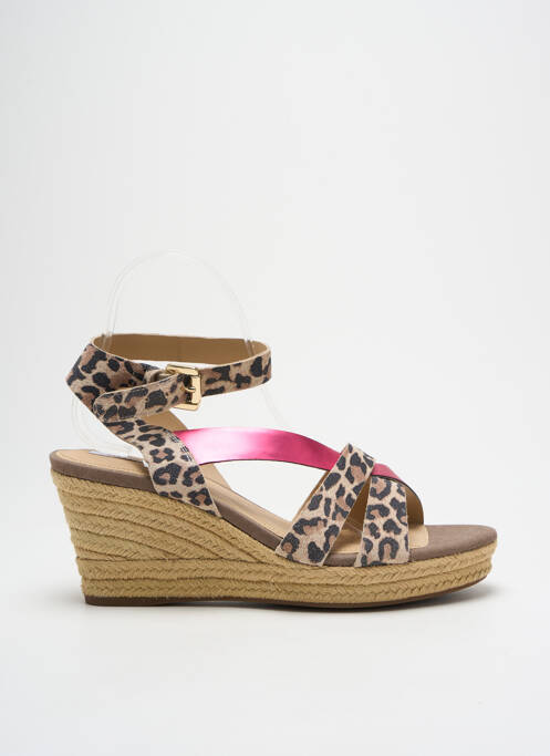 Espadrilles rose GEOX pour femme
