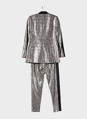 Ensemble pantalon poches argent PINKO femme