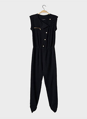 Combi-pantalon tissage crêpe sans manche noir RIVER ISLAND femme