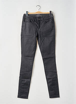 Pantalon slim tissage enduit taille normale noir ESPRIT femme