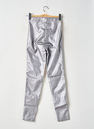 Legging effet matière satinée taille haute argent DIVIDED H&M femme