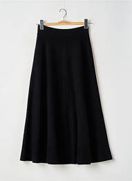 Jupe longue taille haute noir ZARA femme