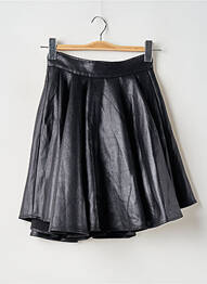 Jupe courte taille haute noir ELEVEN PARIS femme