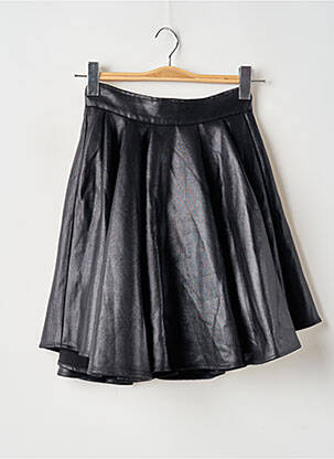 Jupe courte taille haute noir ELEVEN PARIS femme