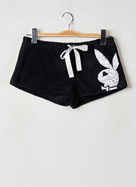 Pyjama taille élastique noir PLAYBOY femme