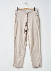 Pantalon droit beige MANGO pour femme seconde vue