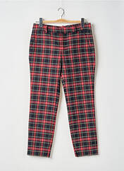 Pantalon droit rouge ZARA pour femme seconde vue