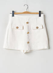 Jupe short blanc ZARA pour femme seconde vue