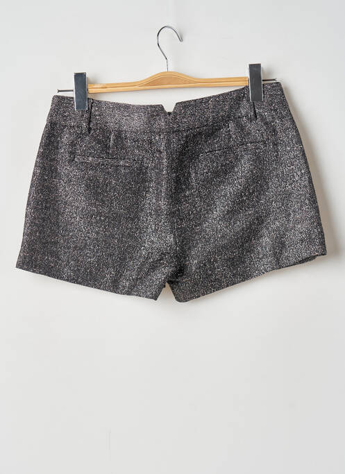Short fermeture zippée sous rabat avec crochet taille normale noir BCBGMAXAZRIA femme