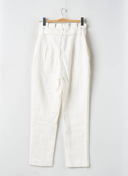 Jean coupe Mom blanc BOOHOO pour femme