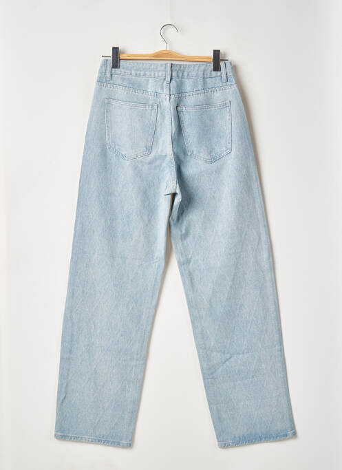 Jeans coupe large bleu BOOHOO pour femme