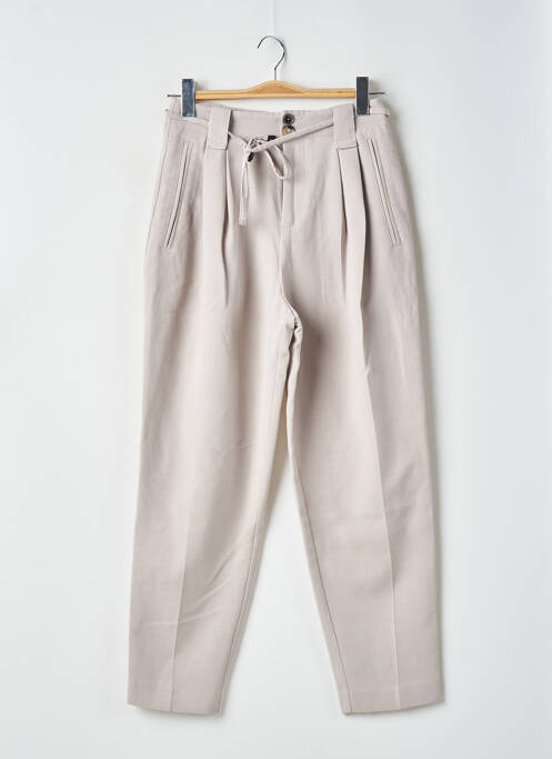 Pantalon droit gris MANGO pour femme