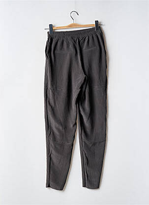 Pantalon droit taille à pinces taille haute vert ZARA femme