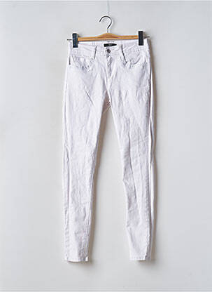 Jeans skinny taille normale taille normale blanc YESSICA femme