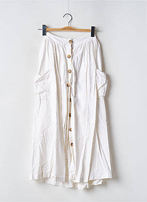 Jupe longue taille haute blanc URBAN OUTFITTERS femme