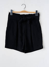 Short taille à pinces taille haute noir H&M femme