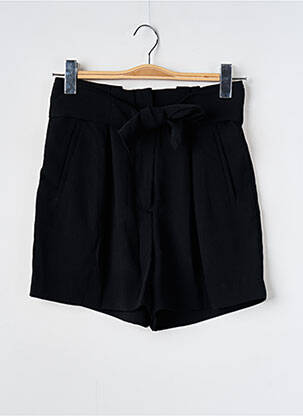 Short taille à pinces taille haute noir H&M femme